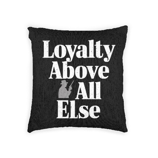 Mobster Gangster Mafia Organized Crime Boss Woven Pillows