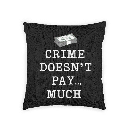 Mobster Gangster Mafia Organized Crime Boss Woven Pillows