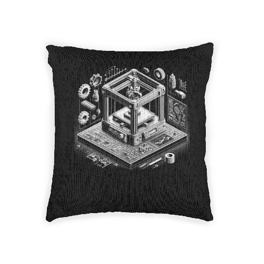 3D Print 3D Engineer Woven Pillows
