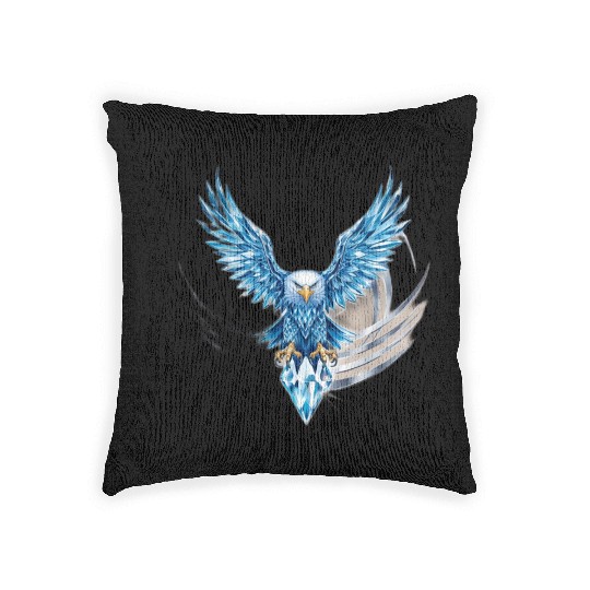 Elevate Your Style with the Crystal Eagle Woven Pillows