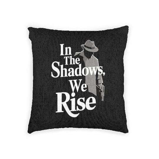 Mobster Gangster Mafia Organized Crime Boss Woven Pillows
