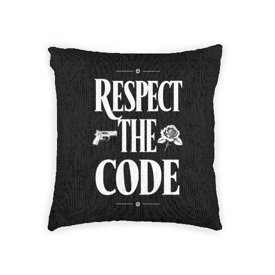 Mobster Gangster Mafia Organized Crime Boss Woven Pillows