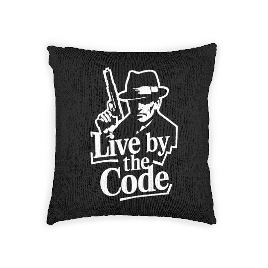 Mobster Gangster Mafia Organized Crime Boss Woven Pillows