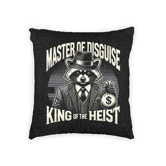 Mobster Gangster Mafia Organized Crime Boss Woven Pillows