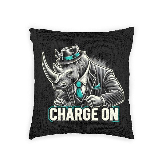 Mobster Gangster Mafia Organized Crime Boss Woven Pillows