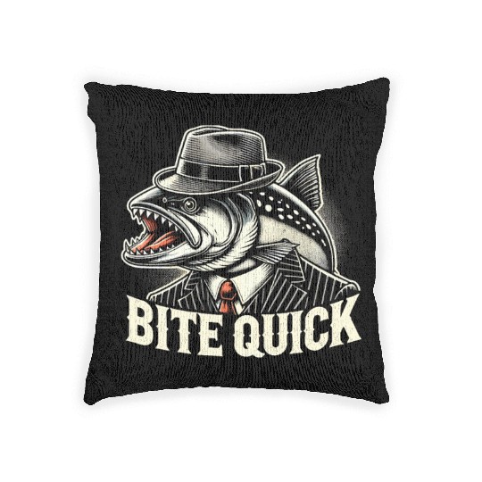 Mobster Gangster Mafia Organized Crime Boss Woven Pillows