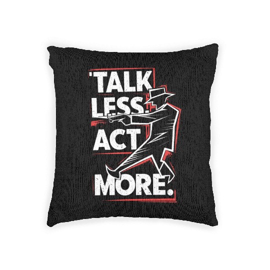 Mobster Gangster Mafia Organized Crime Boss Woven Pillows