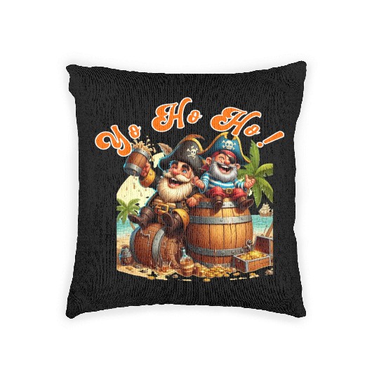 Pirate Rum Woven Pillows