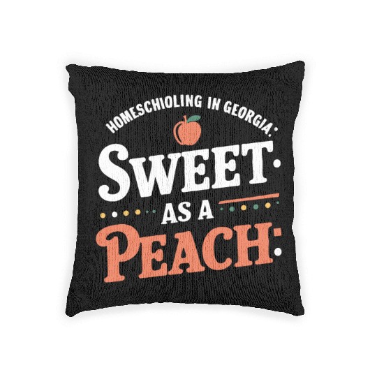 Georgia Homeschool Adventures Georgia Woven Pillows