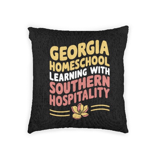 Georgia Homeschool Adventures Georgia Woven Pillows