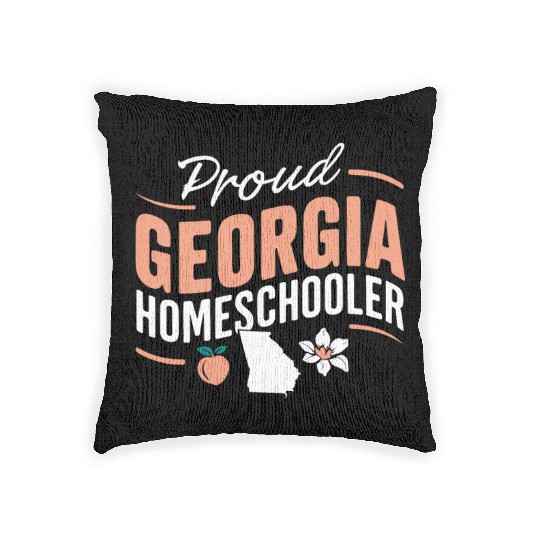 Georgia Homeschool Adventures Georgia Woven Pillows
