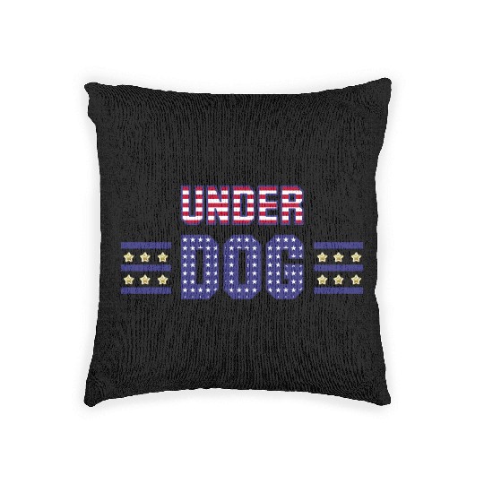 Kamala Harris UnderDog 2024 Presidential Election Woven Pillows
