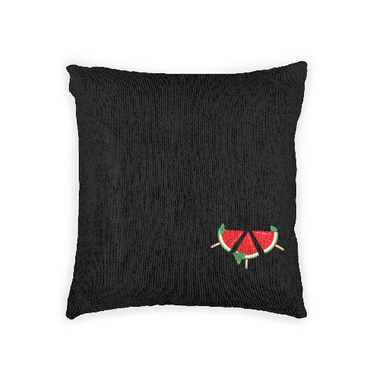 Sorry Can t Watermelon Bye Funny Watermelon Summer Woven Pillows