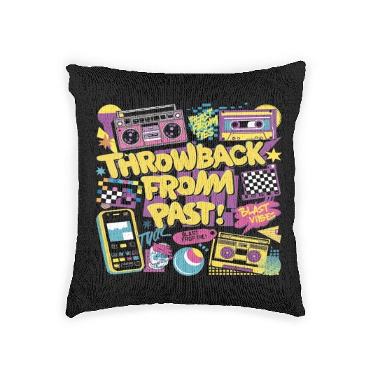 Early 90s and 2000s | Y2K fashion Woven Pillows