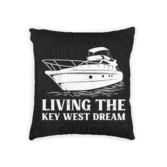 Florida LIVING THE KEY-WEST DREAM Florida Keys Woven Pillows