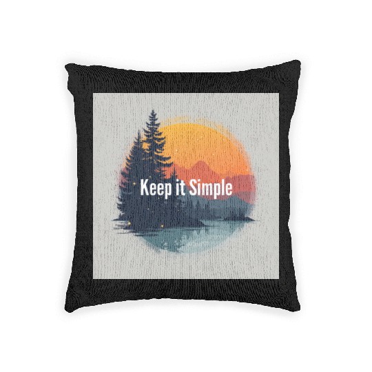keep it simple trends Woven Pillows
