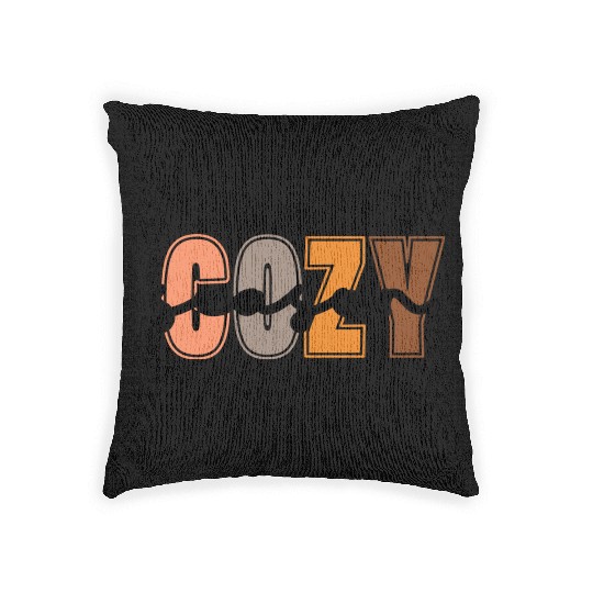 Cozy Season, Fall Season Woven Pillows
