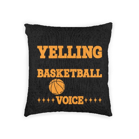 This Is Just My Basketball Coach Voice 3 Woven Pillows