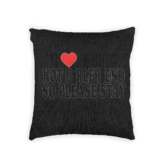 I Love My Boyfriend Woven Pillows | Cute Romantic Woven Pillows