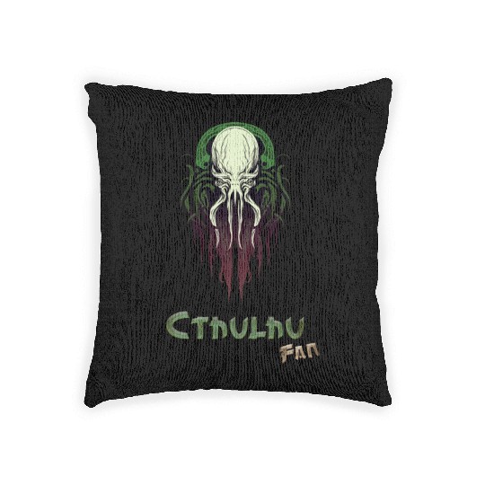 Cthulhu Fan Woven Pillows