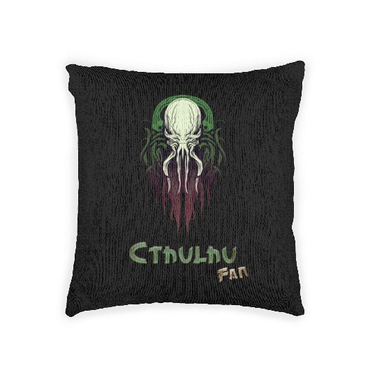 Cthulhu Fan Woven Pillows