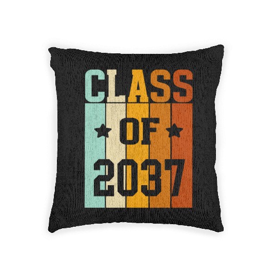 CLASS OF 2037 BACK TO SKHOOL. Woven Pillows