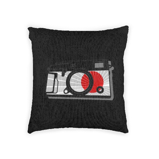 Tokyo Street hotography Woven Pillows