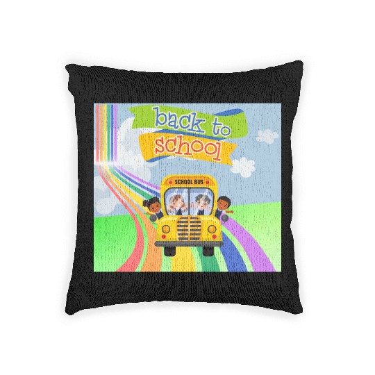 kides back to school Woven Pillows 2024