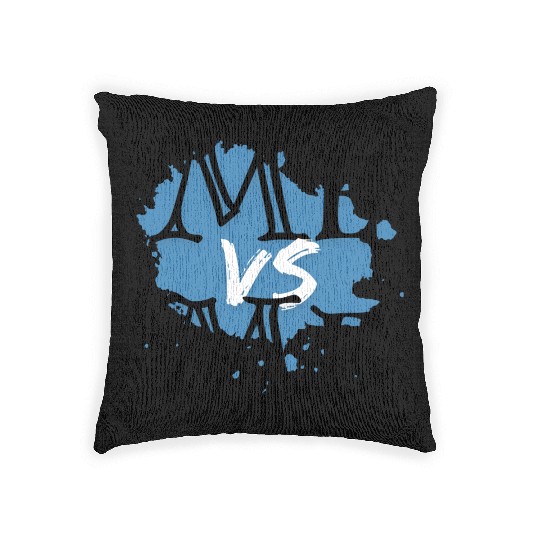 Me Vs Me! Woven Pillows