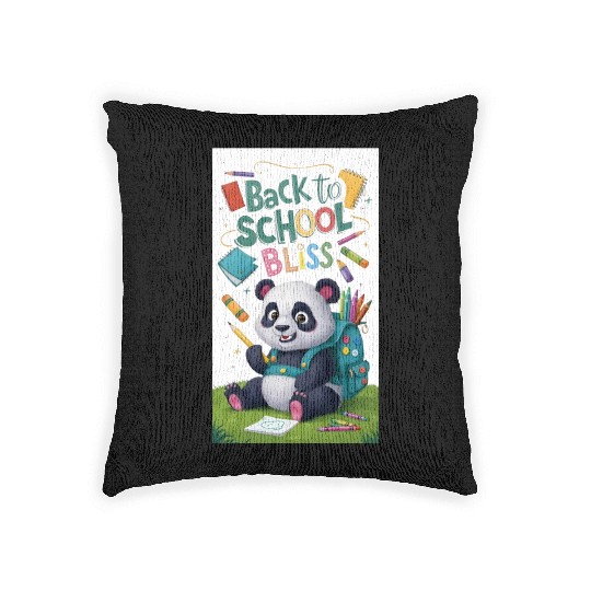 Back to school bliss Woven Pillows