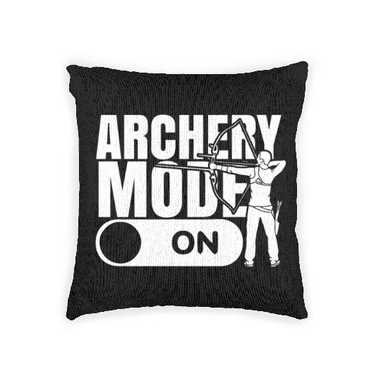 Archery mode: ON Archer Woven Pillows