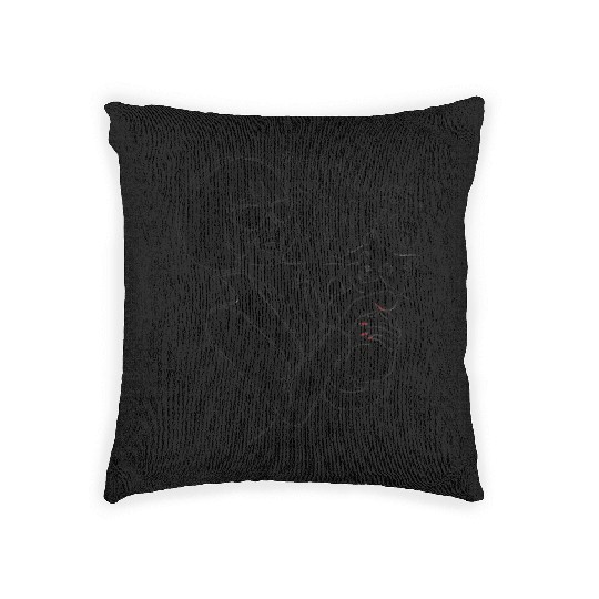 Childless Cat Lady Kamala Harris Woven Pillows