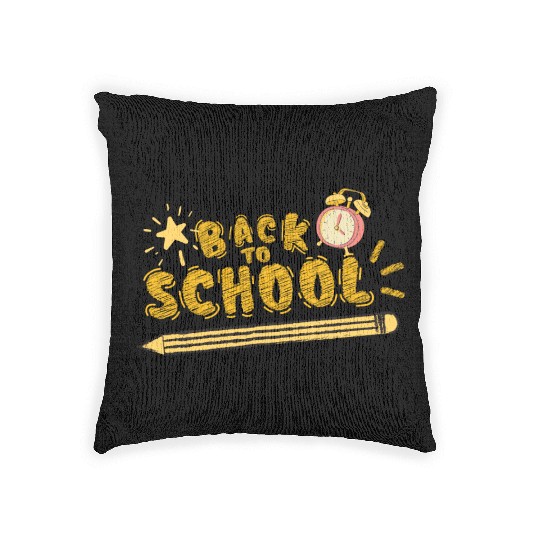 Back to School Woven Pillows