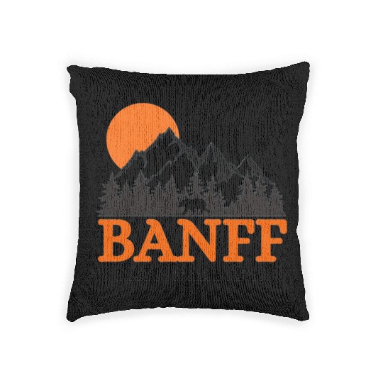 Banff National Park Woven Pillows