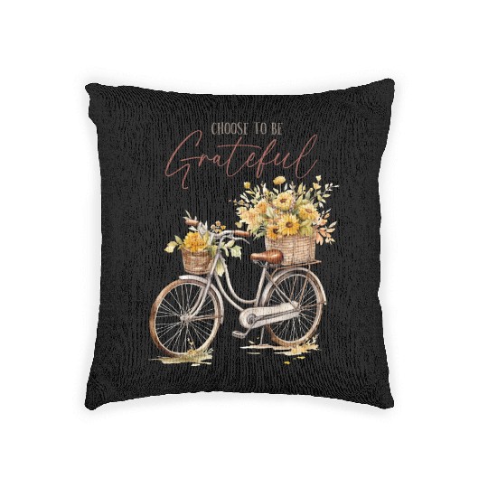 Sunflower Autumn Woven Pillows