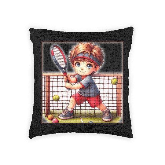 Sport is part of human culture. Woven Pillows