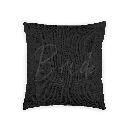 Bride Marriage Wedding | Bachelorette Party Woven Pillows