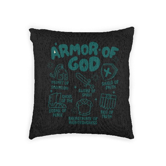 Armor of God Woven Pillows
