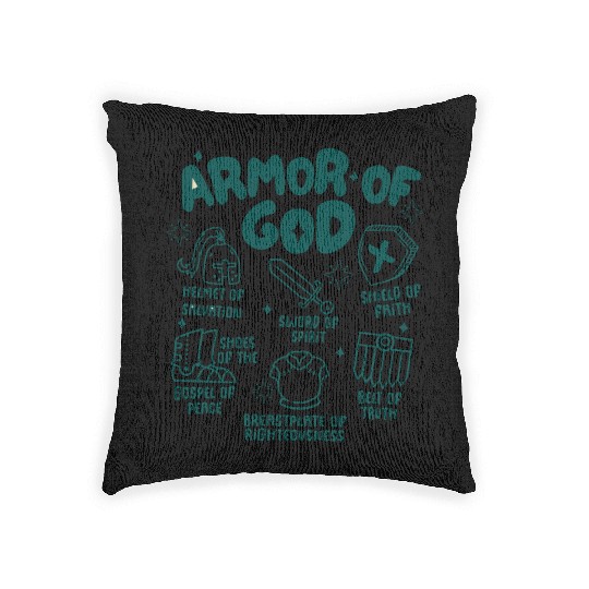 Armor of God Woven Pillows