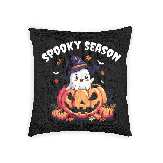 Spooky Season Woven Pillows