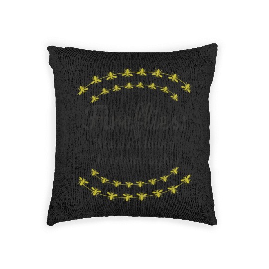 Fireflies Firefly Lightning Bug Insect Christmas Woven Pillows