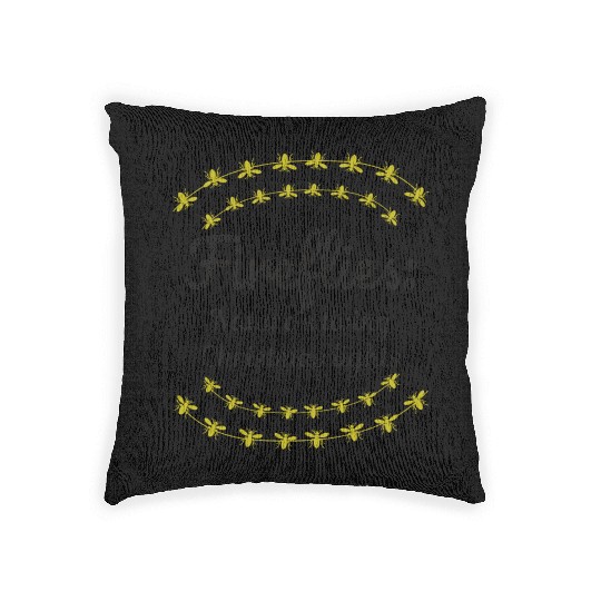 Fireflies Firefly Lightning Bug Insect Christmas Woven Pillows