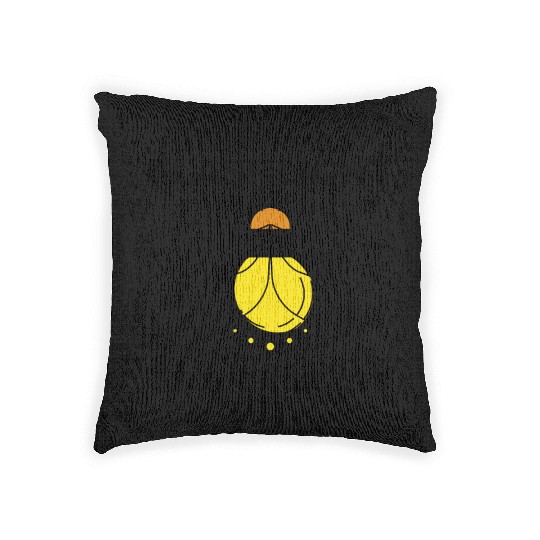 Fireflies Firefly Lightning Bug Insect Collector Woven Pillows