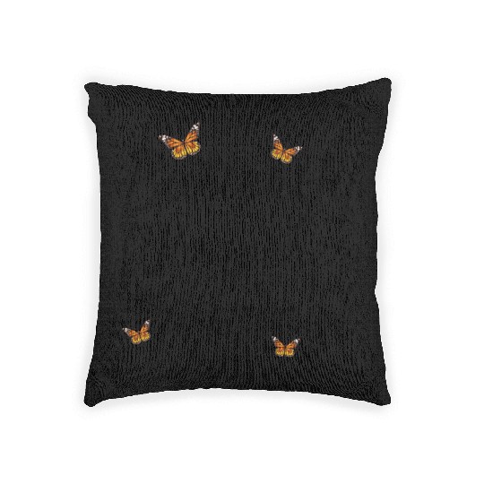 Butterfly Butterflies Insect Collector Entomology Woven Pillows