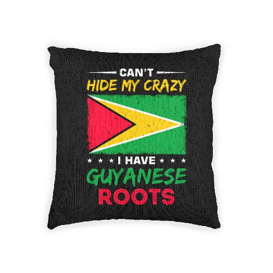 Guyana Pride Guyanese Roots Georgetown Love Woven Pillows