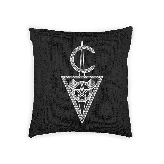 Amazigh Symbol of jewelry and culture Woven Pillows
