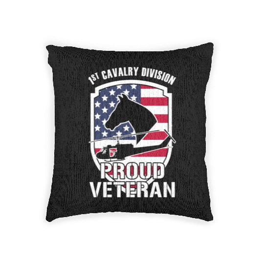 US ARMY VIETNAM VETERAN Woven Pillows