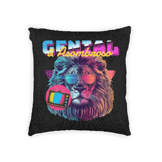 Clever "Genial & Asombroso" – Safety with a Smile Woven Pillows