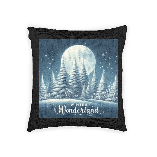 Winter Wonderland Woven Pillows