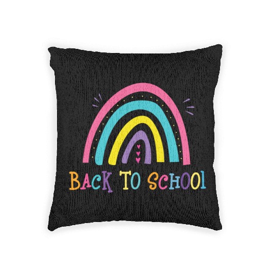 Welcome Back To School Woven Pillows